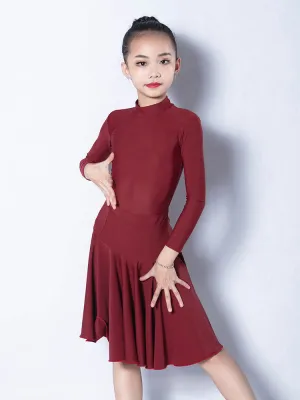 Autumn Professional Long-sleeved Suits Latin Competition Costumes