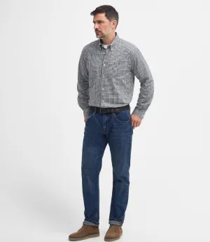Barbour Durand Shirt Blue/Olive Plaid