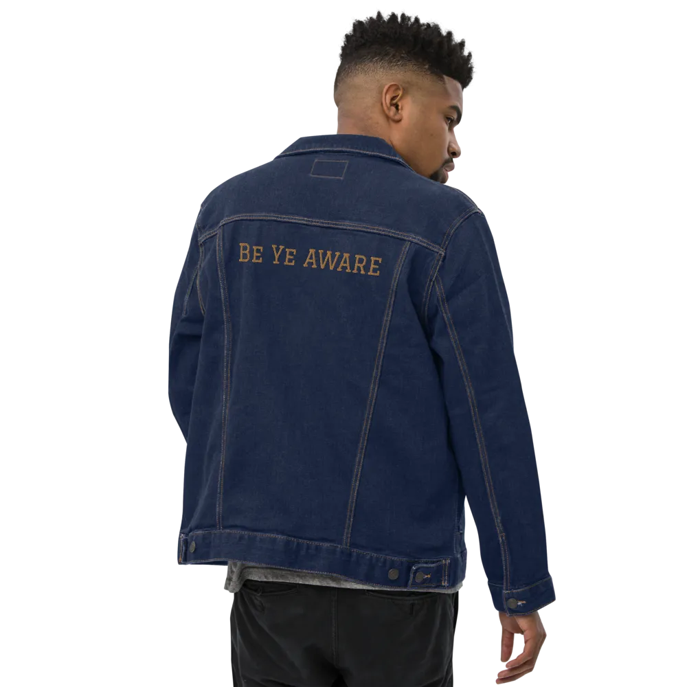Be Ye AWARE Men's/Unisex Denim Jackets