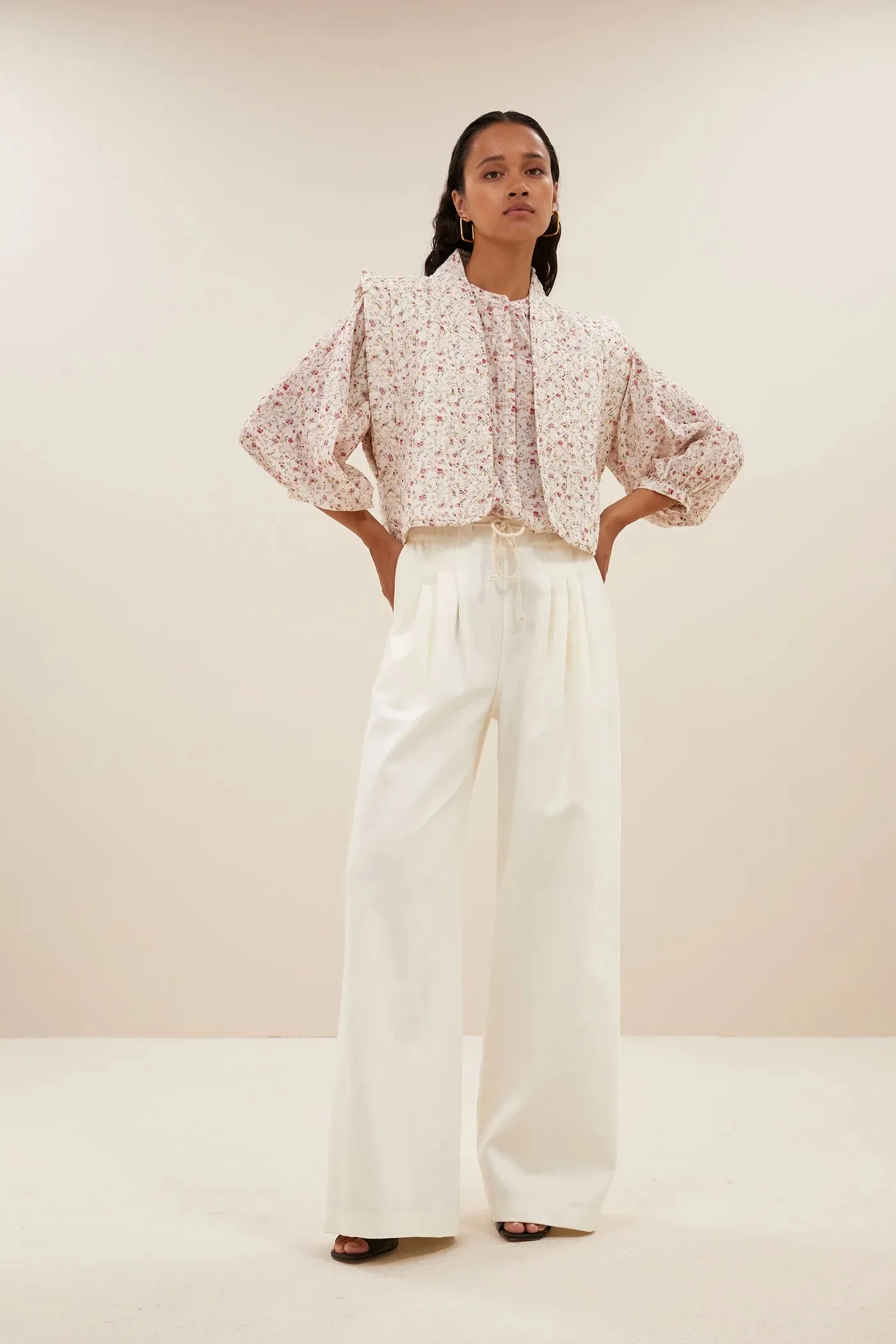 By-Bar Isla Little Flower Gilet