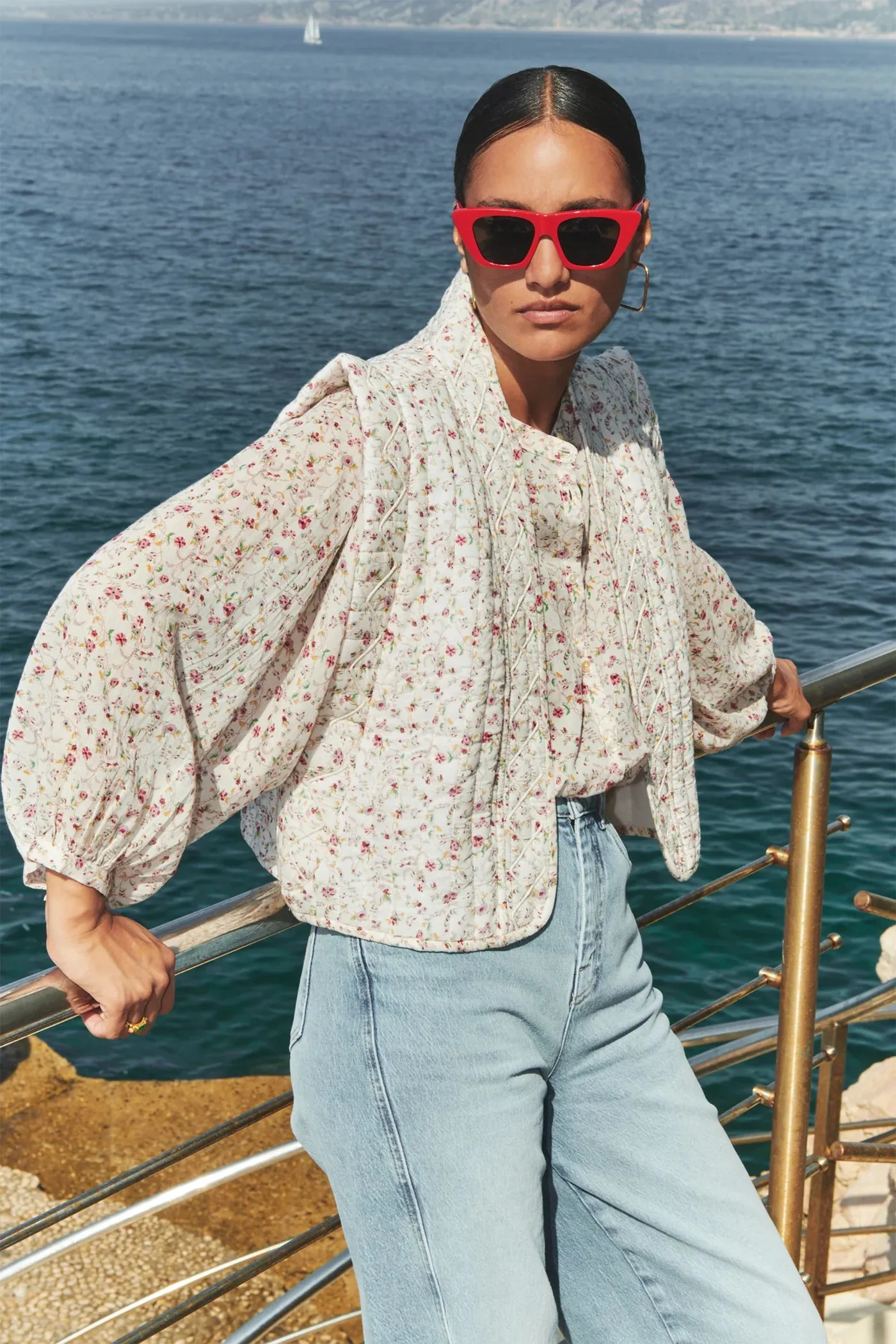 By-Bar Isla Little Flower Gilet