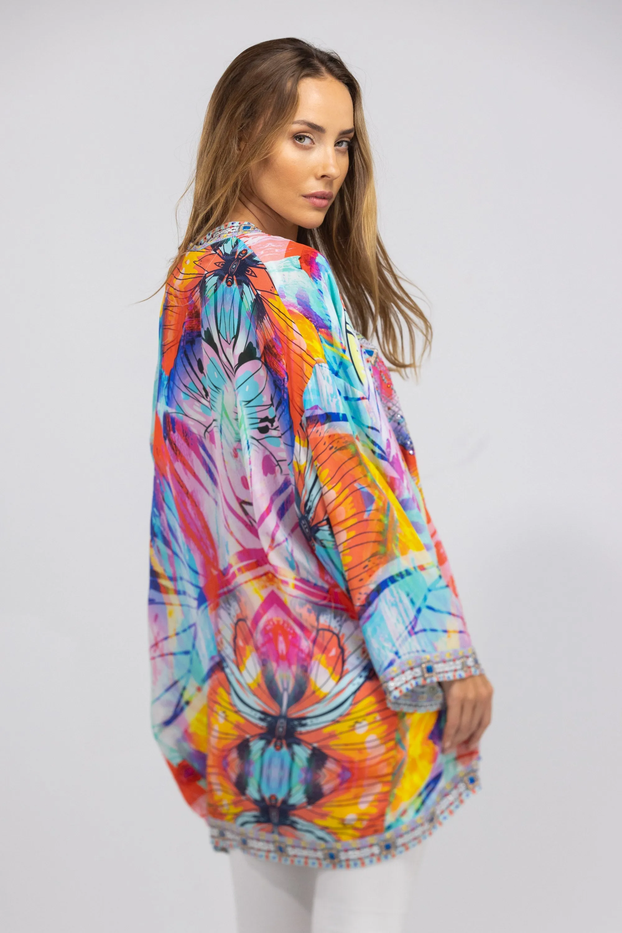 CANBERRA - KIMONO TOP