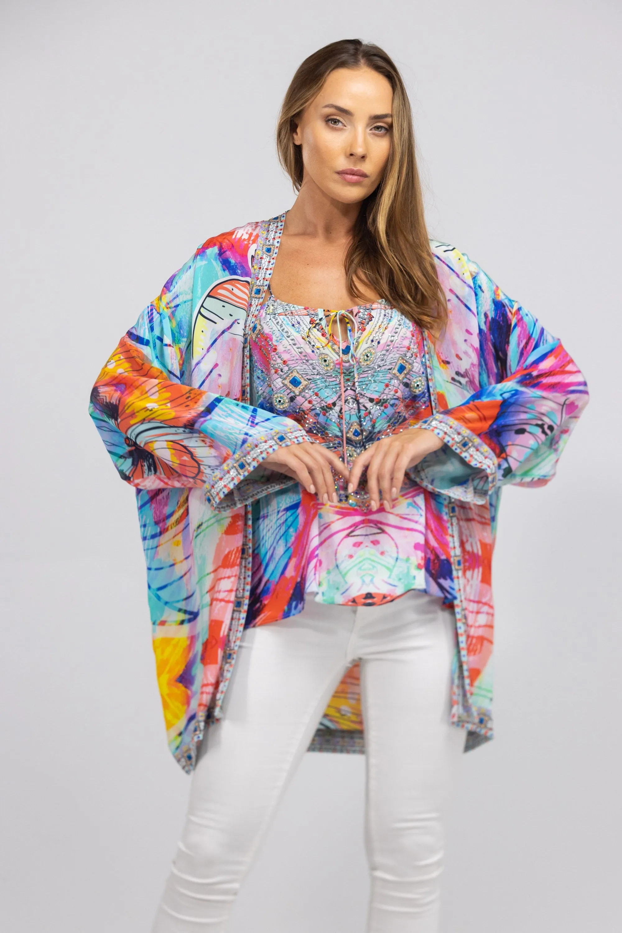 CANBERRA - KIMONO TOP