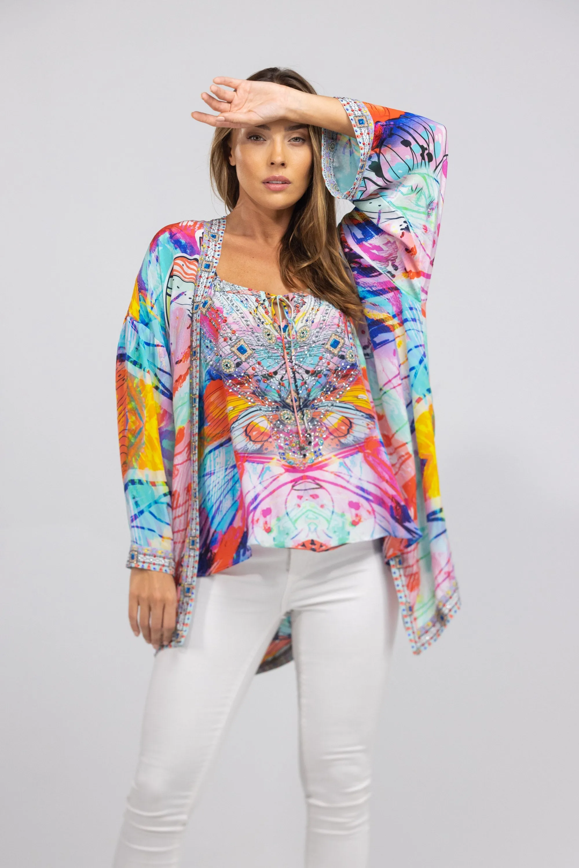 CANBERRA - KIMONO TOP