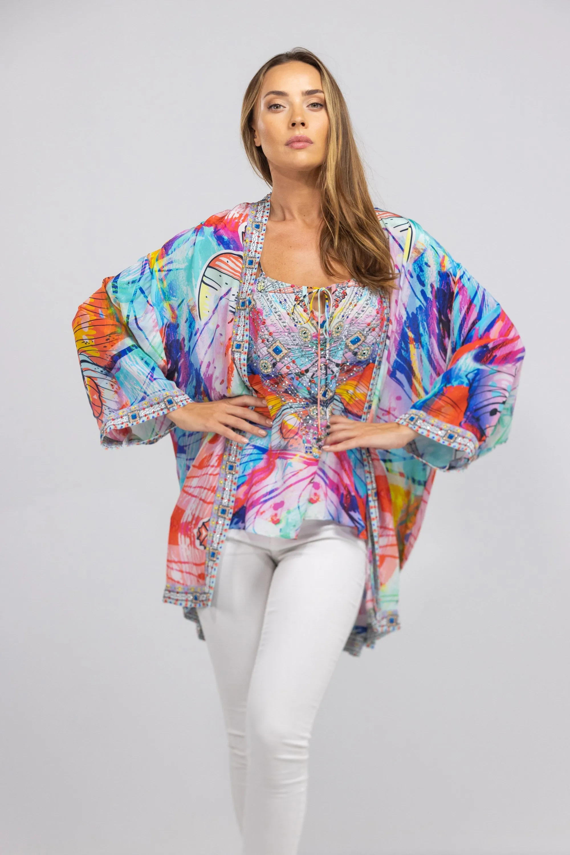 CANBERRA - KIMONO TOP