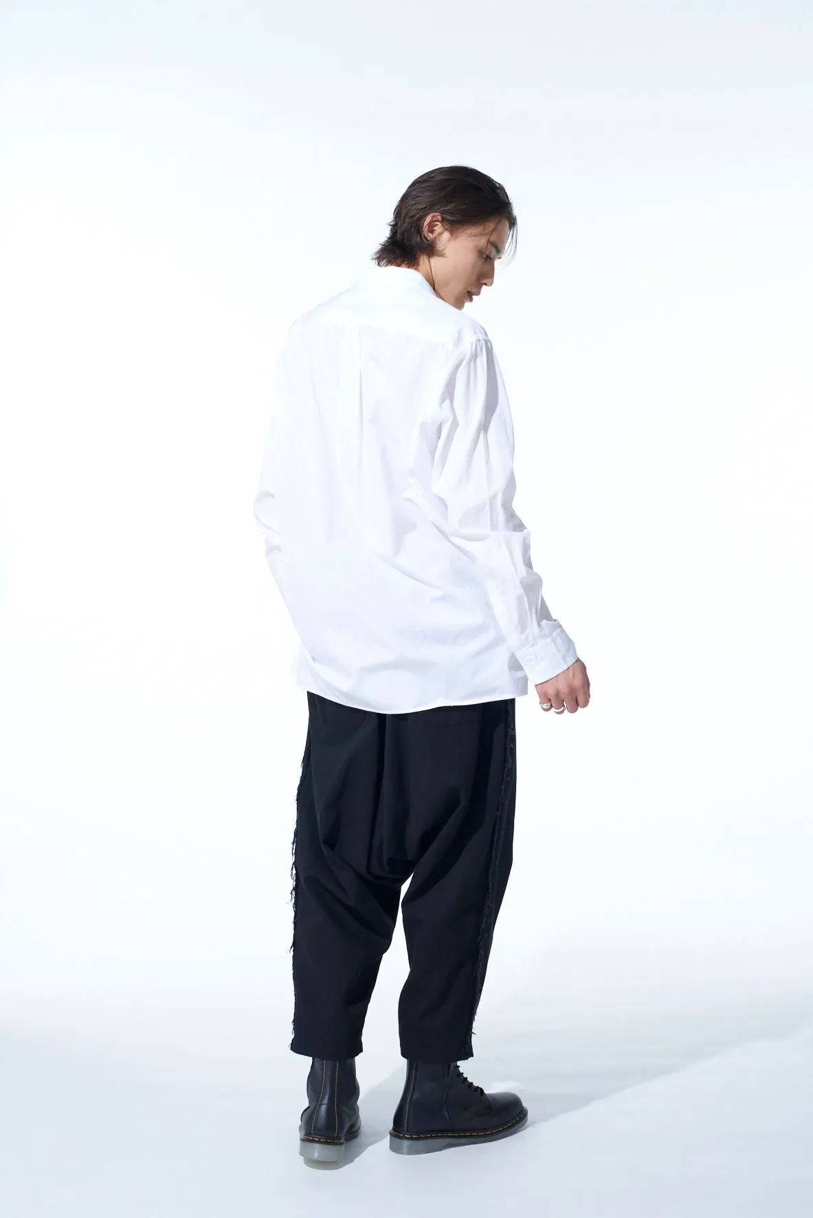 COTTON BROADBlack is modestMESSAGE PRINTED SHIRT