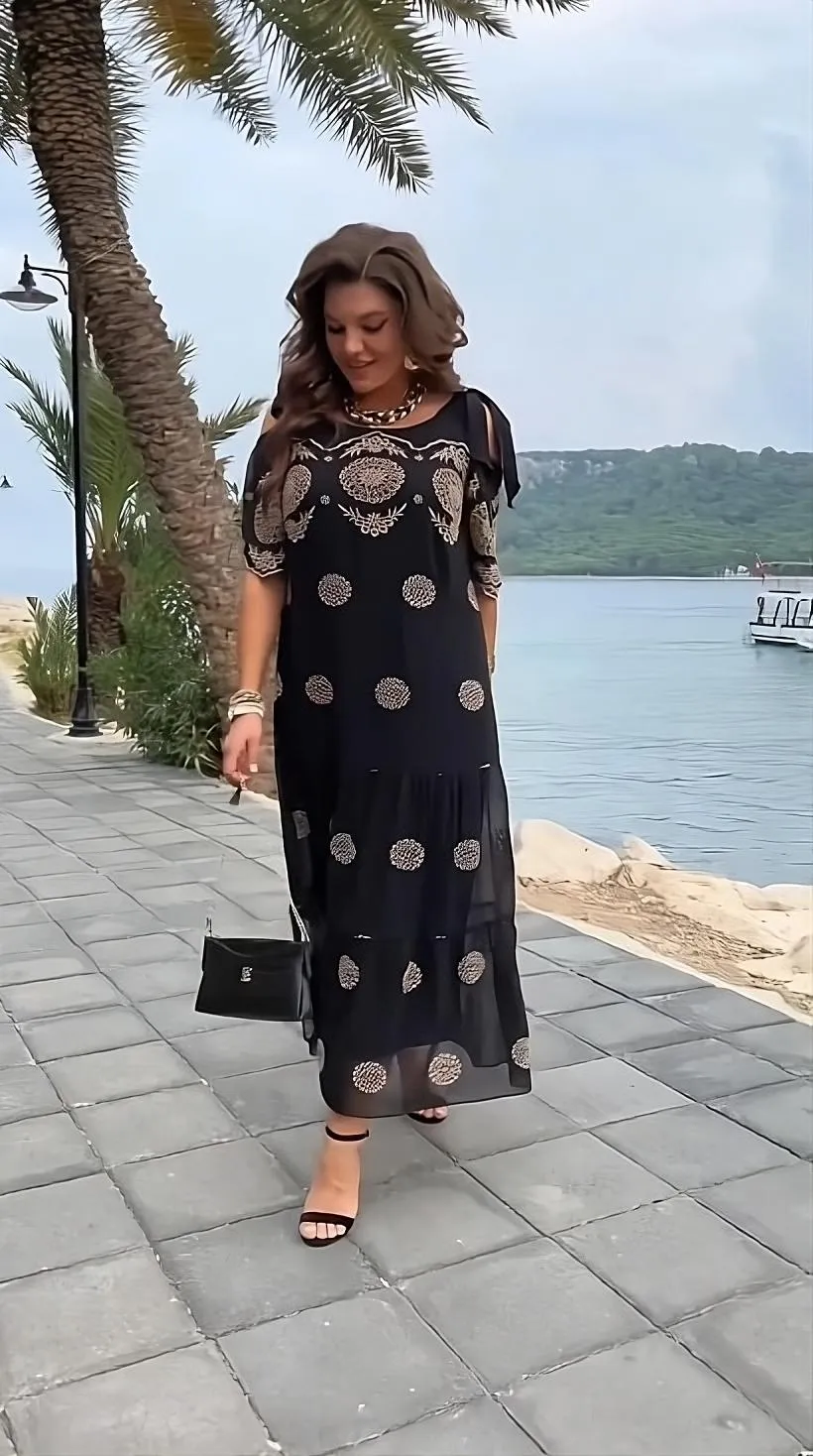 Delphine® | Elegant Mesh Summer Dress