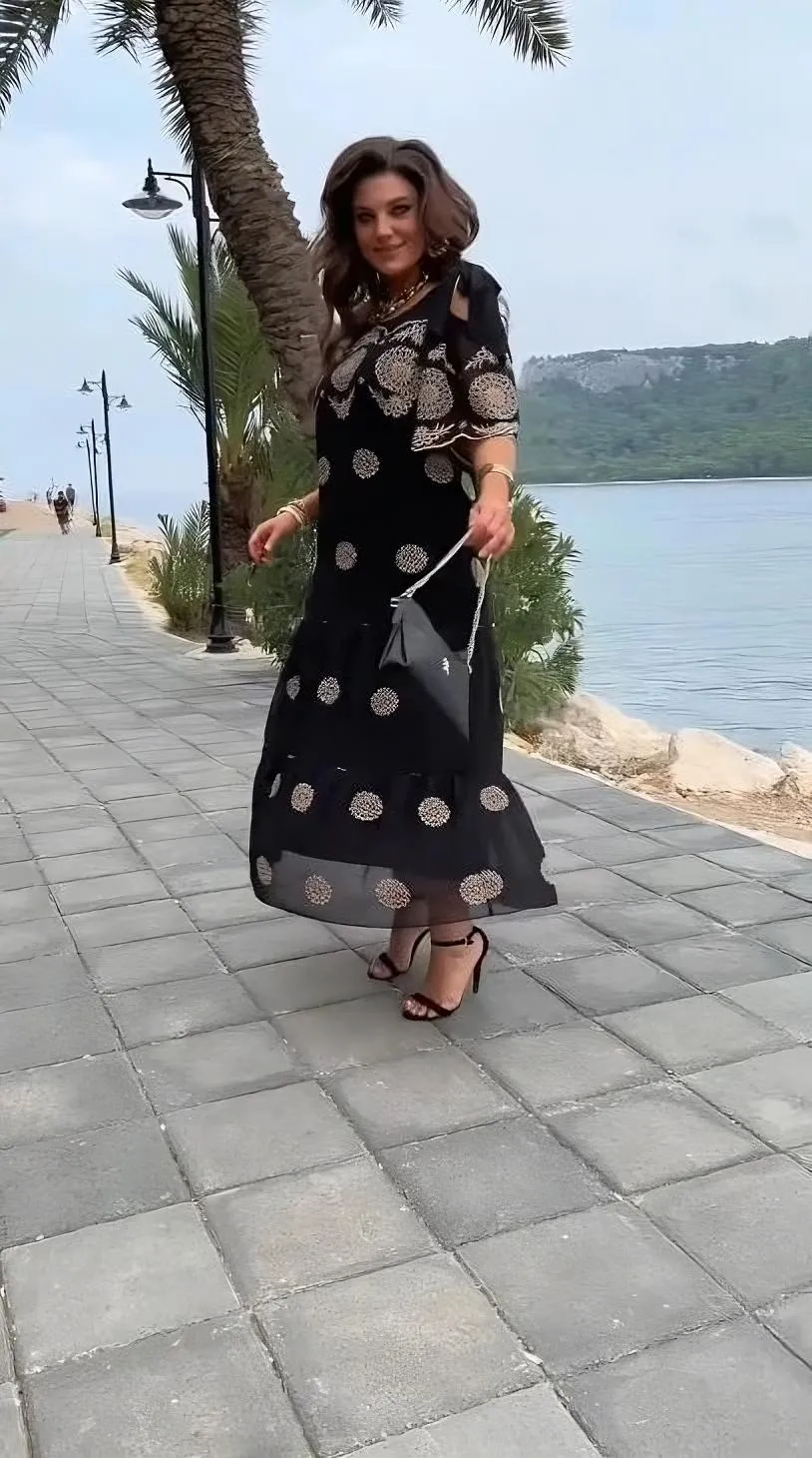 Delphine® | Elegant Mesh Summer Dress
