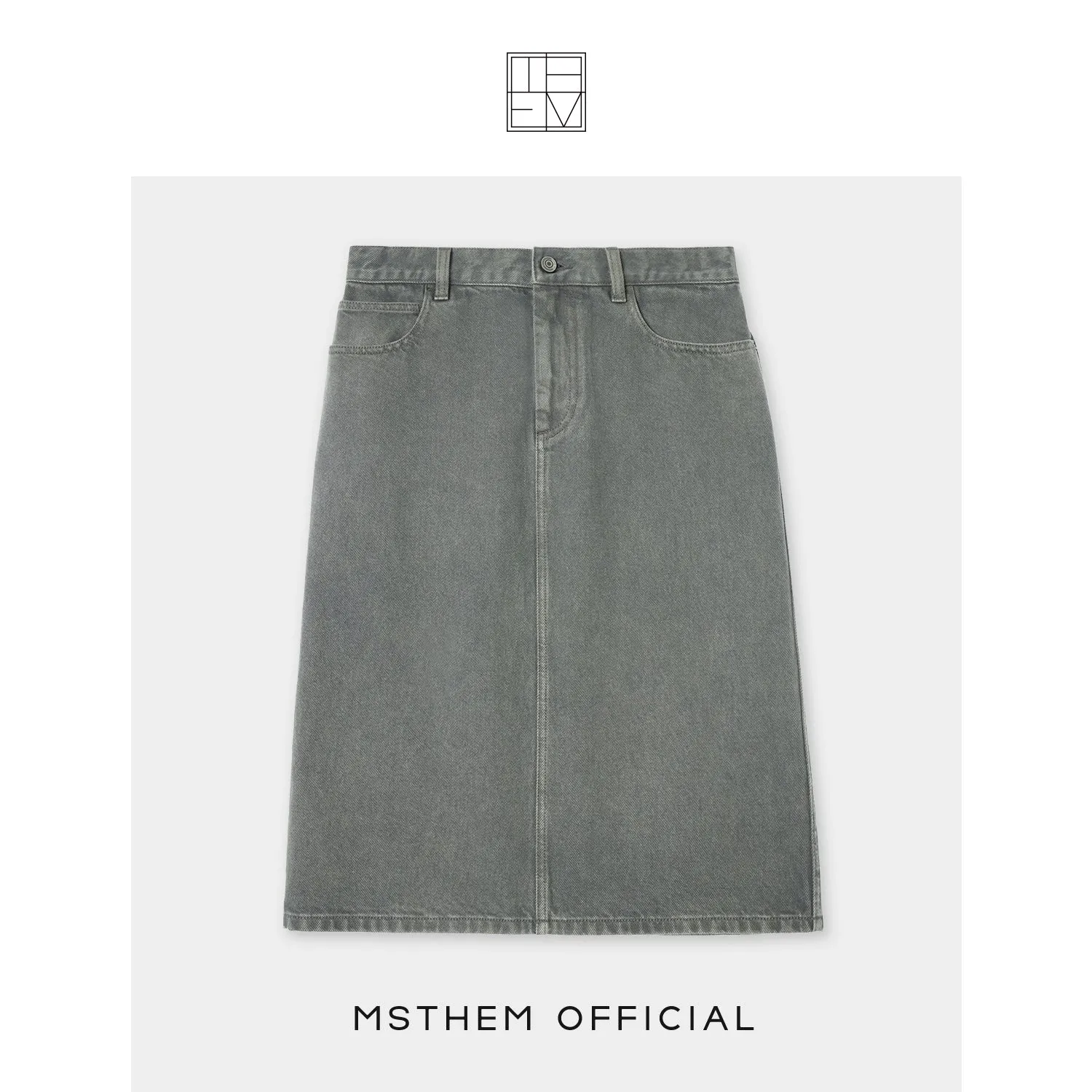 Denim Jacket and Skirt Set