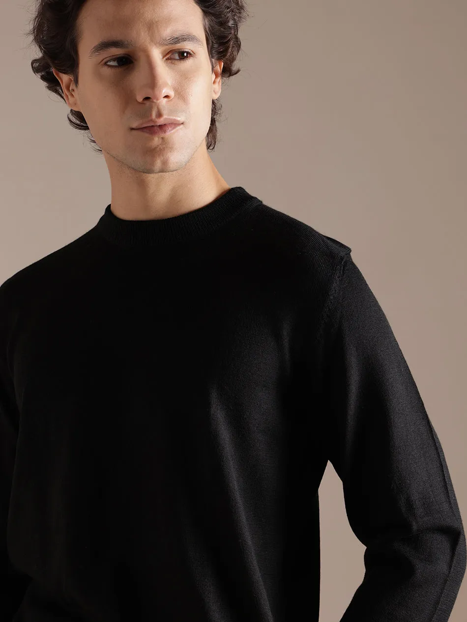 Eclipse Black Knit Tee