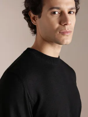 Eclipse Black Knit Tee