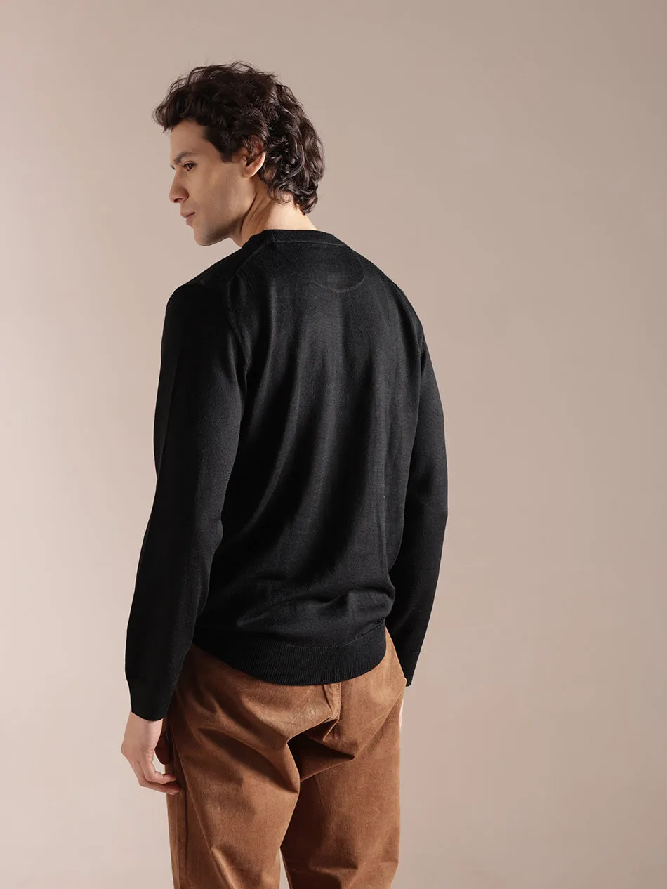 Eclipse Black Knit Tee