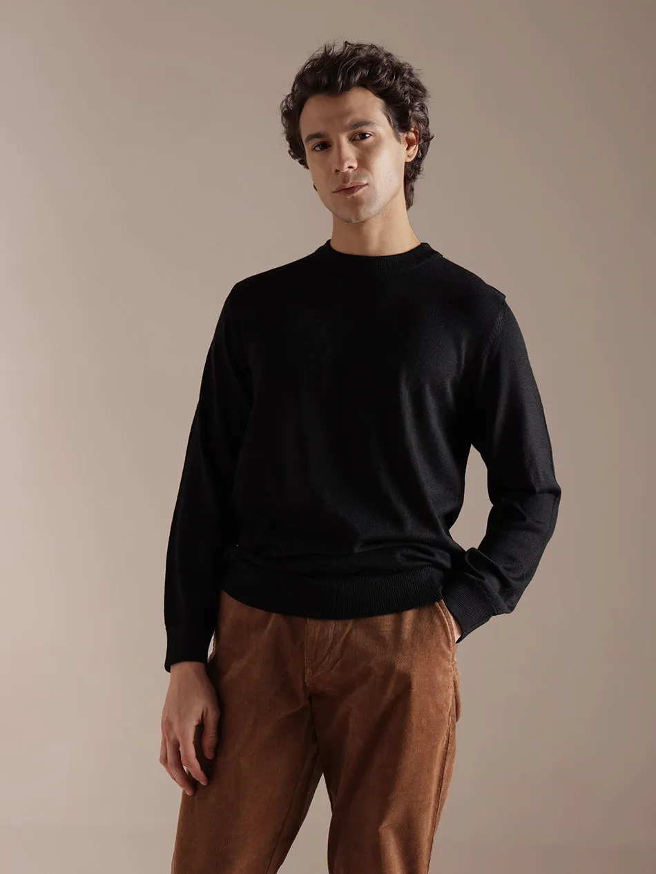 Eclipse Black Knit Tee