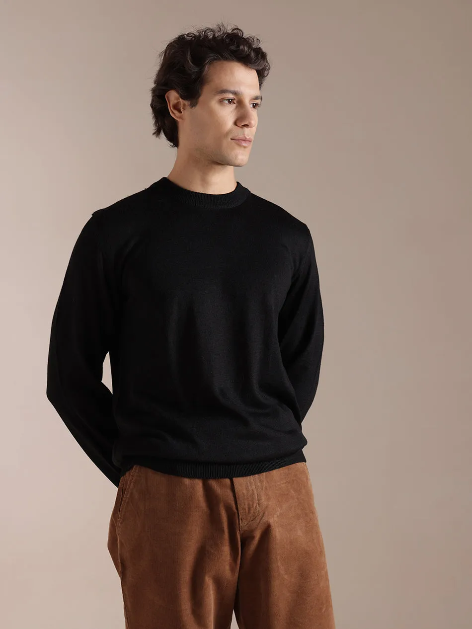 Eclipse Black Knit Tee