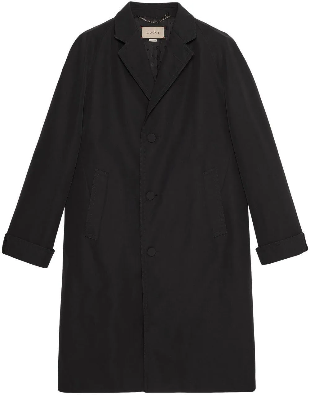 ELEVATE YOUR LOOK WITH THIS TIMELESS COTTON BLEND COAT.