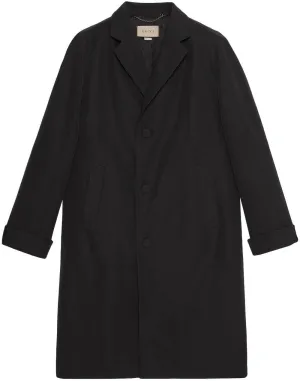 ELEVATE YOUR LOOK WITH THIS TIMELESS COTTON BLEND COAT.