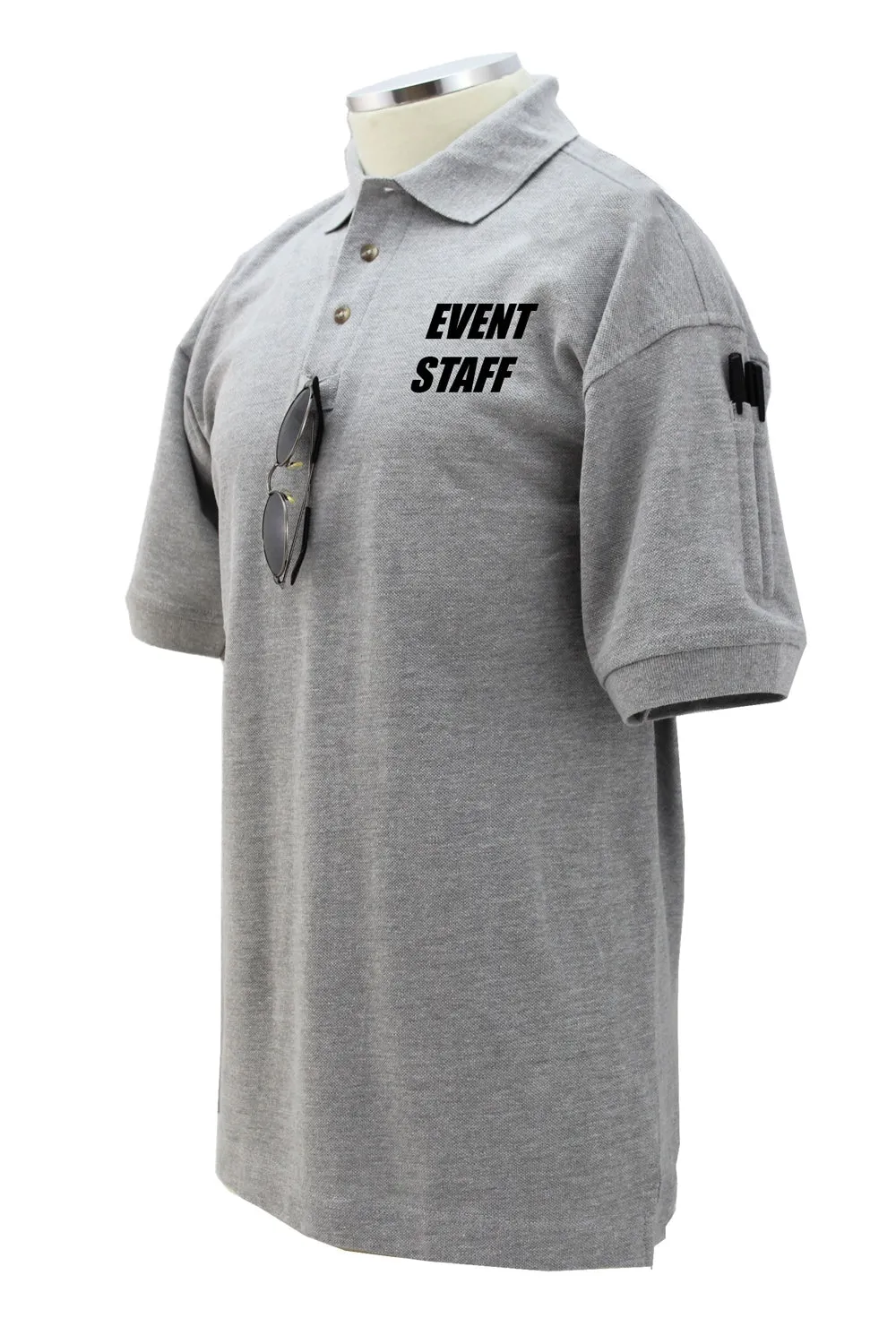 Event Staff Poly/Cotton Tactical Short Sleeve Polo Shirts