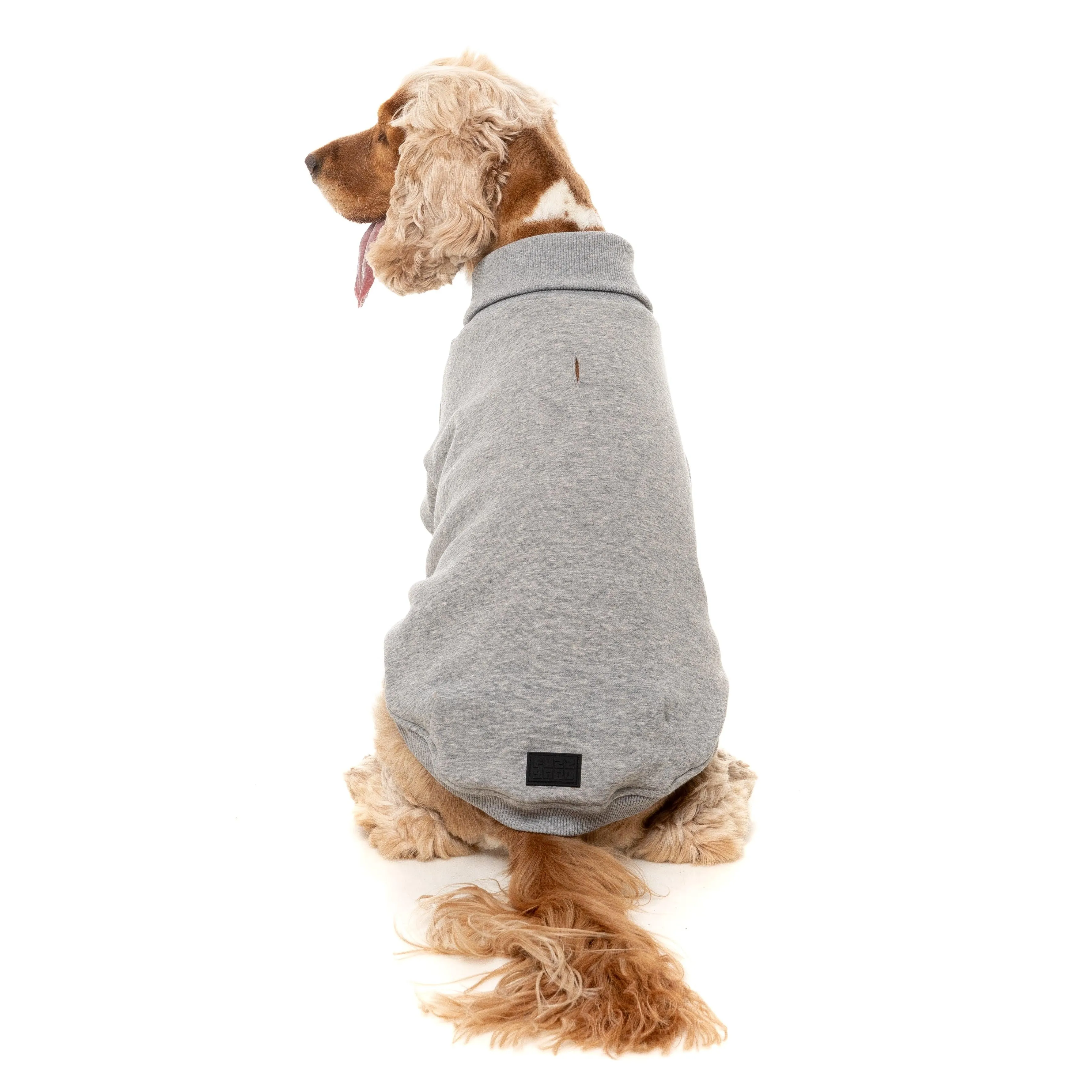FuzzYard Dog Apparel Stevie 25 Sweater Grey Size 6 ^ ^