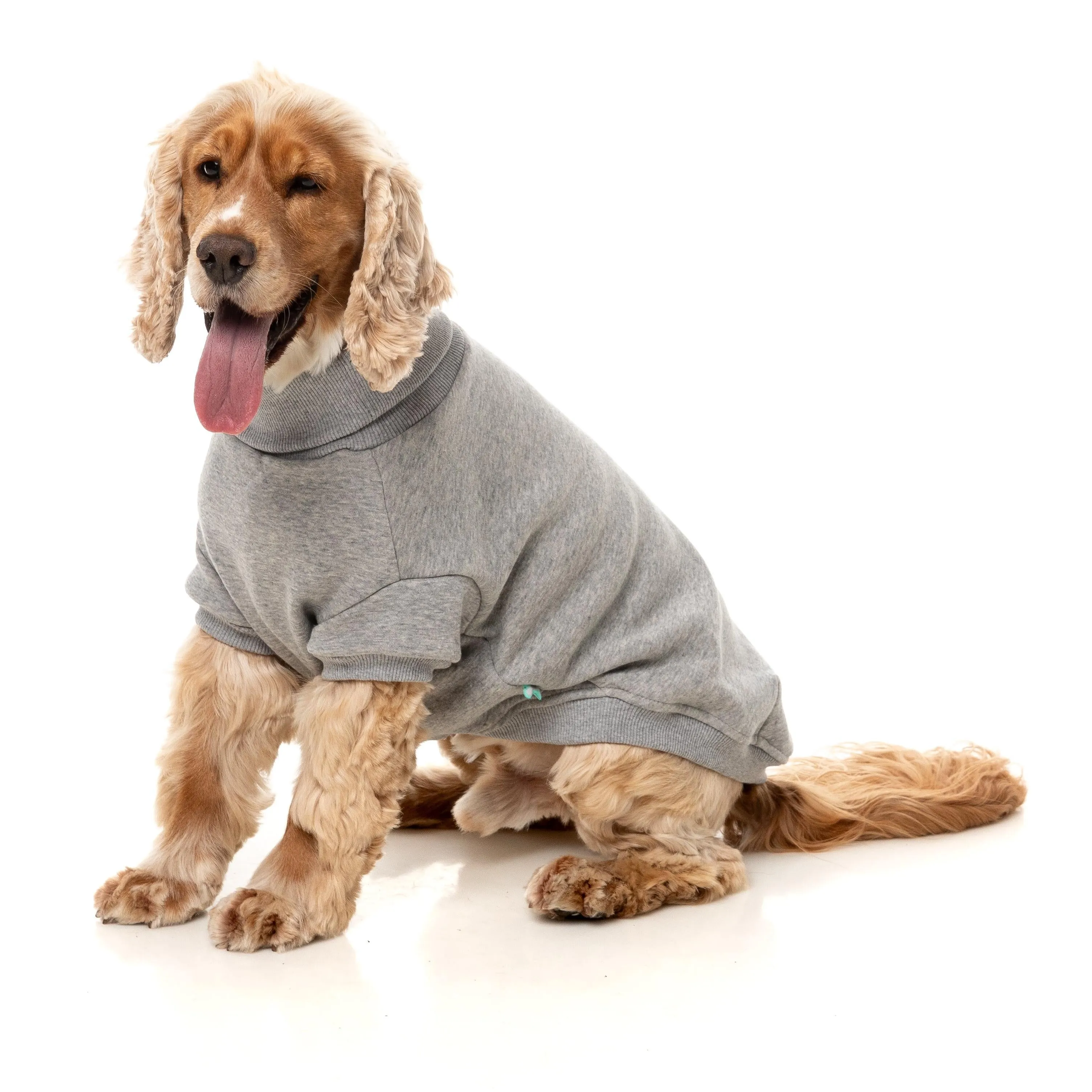 FuzzYard Dog Apparel Stevie 25 Sweater Grey Size 6 ^ ^
