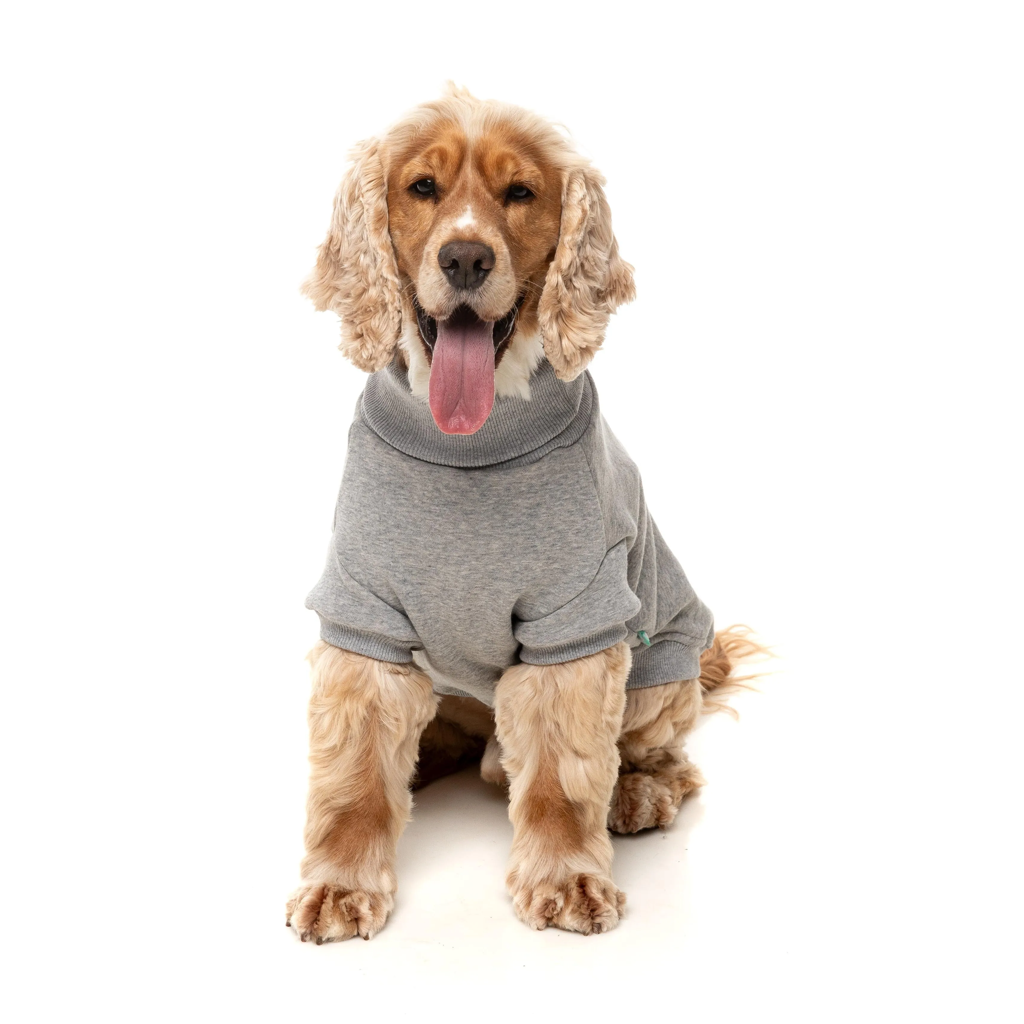 FuzzYard Dog Apparel Stevie 25 Sweater Grey Size 6 ^ ^