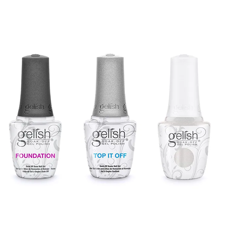 Gelish Combo - Base, Top & Some Girls Prefer Pearls