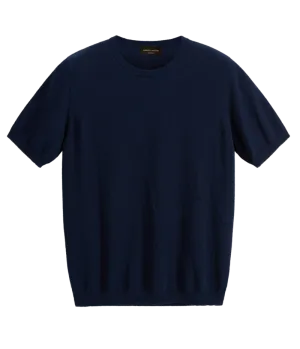 Girocollo Polo in Navy