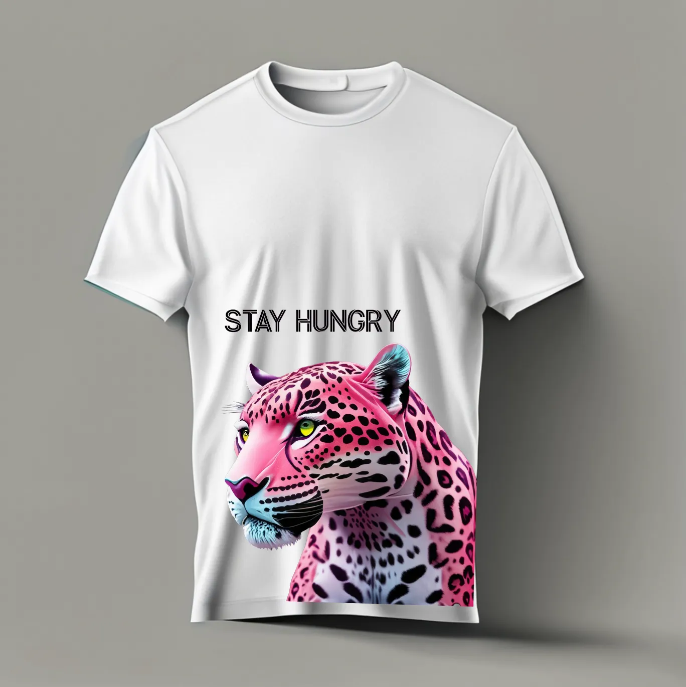 Jaguar Pink Stay Hungry T-Shirts | Grooveman Music