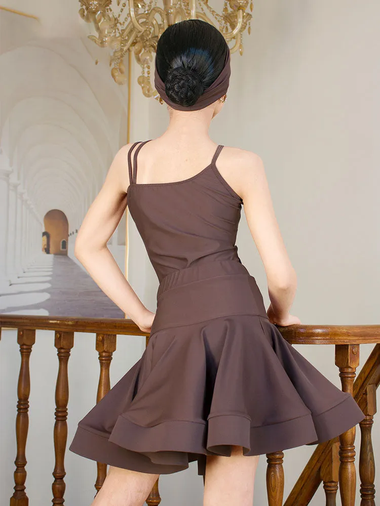 Latin Dance Training Clothes Professional Competition Split Suits