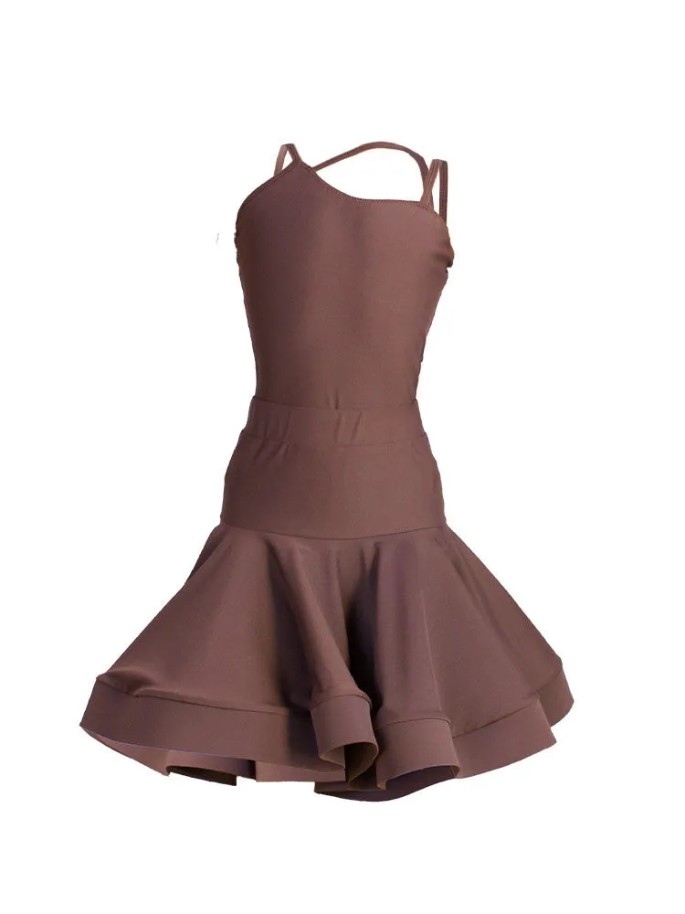 Latin Dance Training Clothes Professional Competition Split Suits