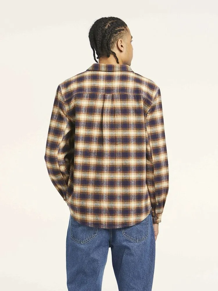 Lee Worker Shirt - Purple Smoke