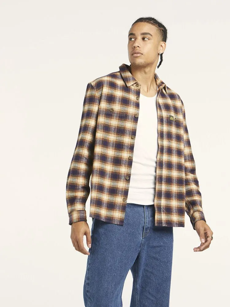 Lee Worker Shirt - Purple Smoke