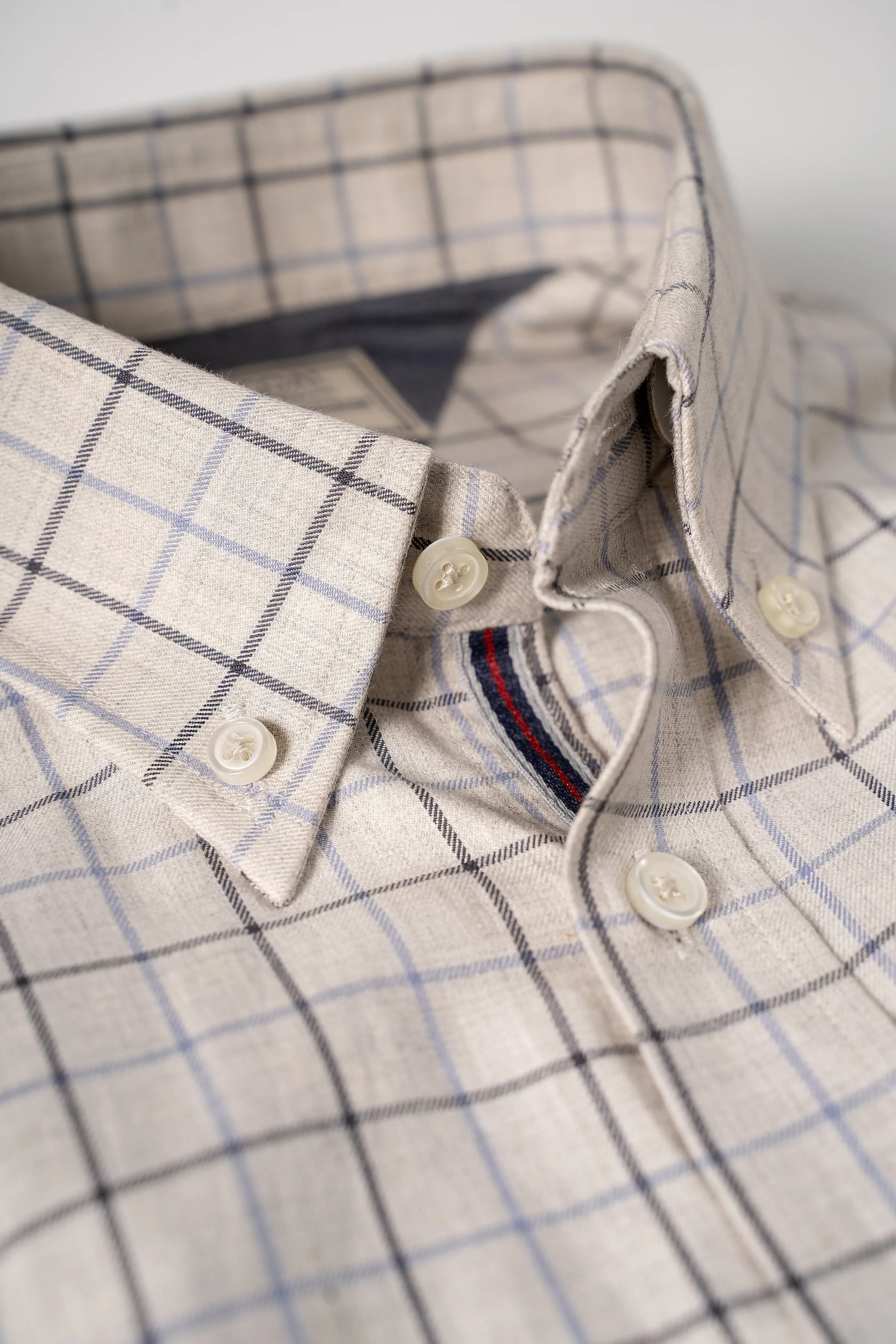 LIMITED EDITION SHIRT LIGHT GREY CHECK