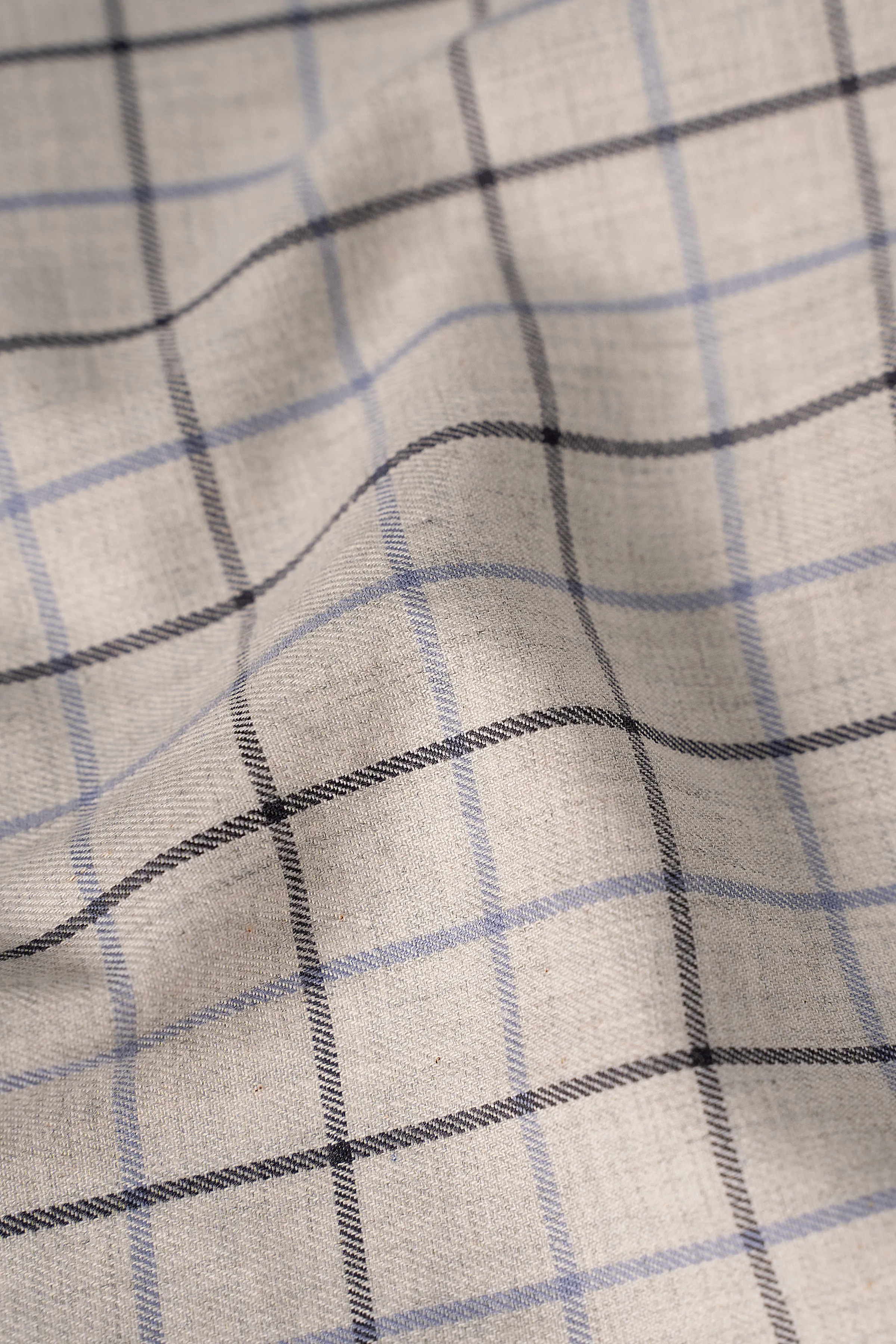 LIMITED EDITION SHIRT LIGHT GREY CHECK
