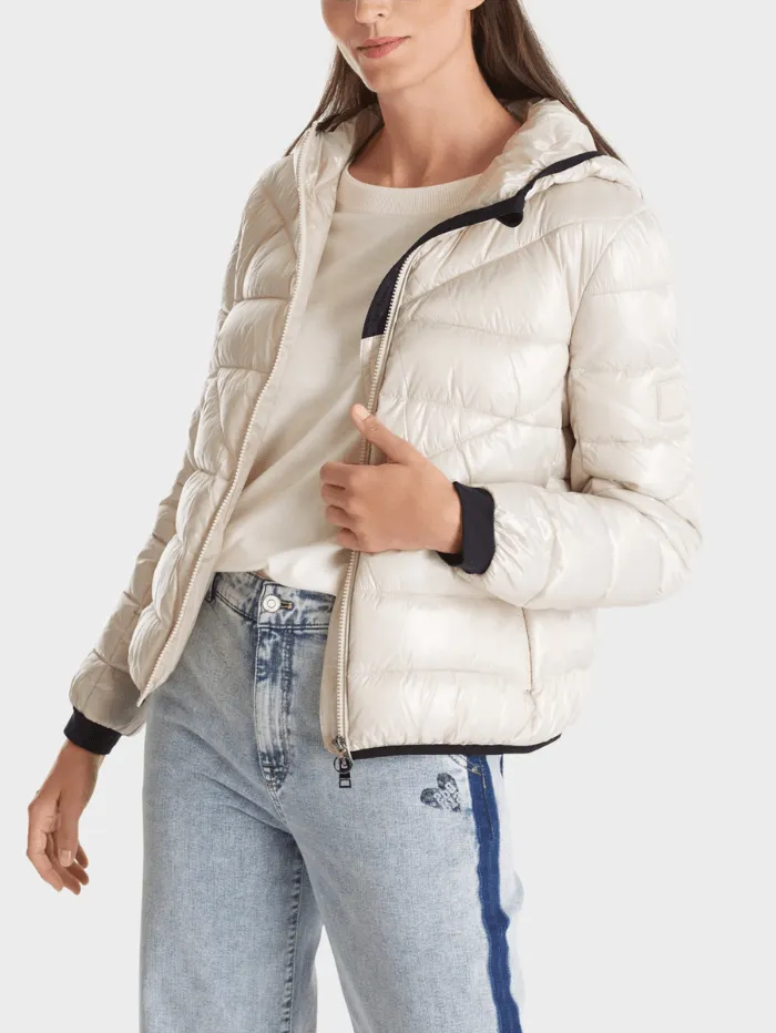 Marc Cain Sports Outdoor Jacket in Soft Moon Rock VS 12.04 W30 COL 117