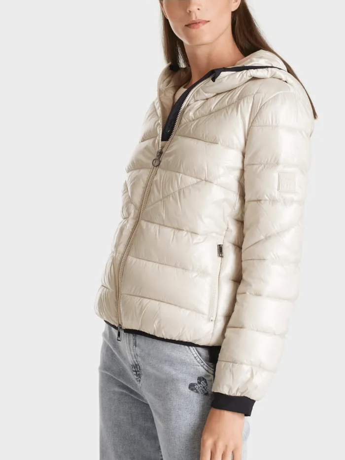 Marc Cain Sports Outdoor Jacket in Soft Moon Rock VS 12.04 W30 COL 117
