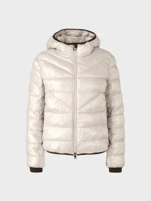 Marc Cain Sports Outdoor Jacket in Soft Moon Rock VS 12.04 W30 COL 117