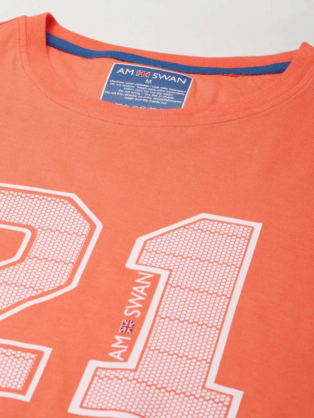 Mens Premium Cotton Printed Half Sleeve Crew Neck T-Shirts