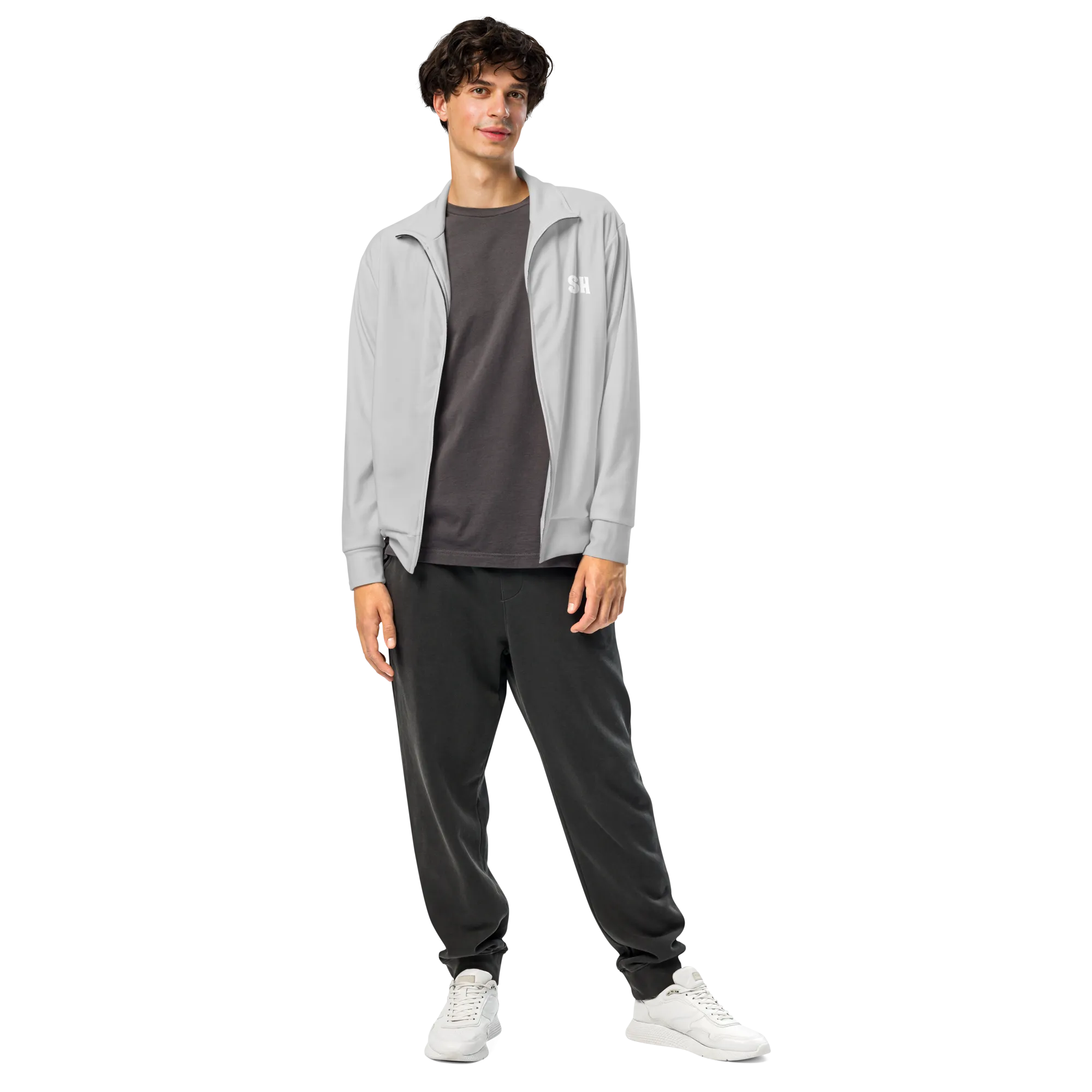 Men's track jacket - Cloud Grey