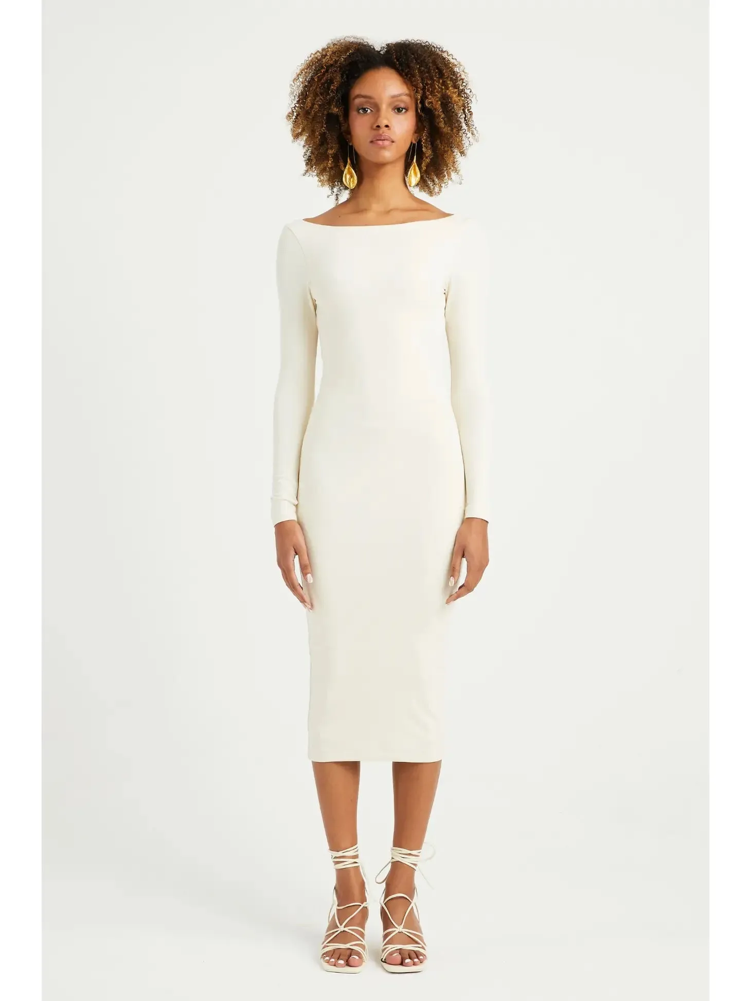 Sheila Dress l Ivory