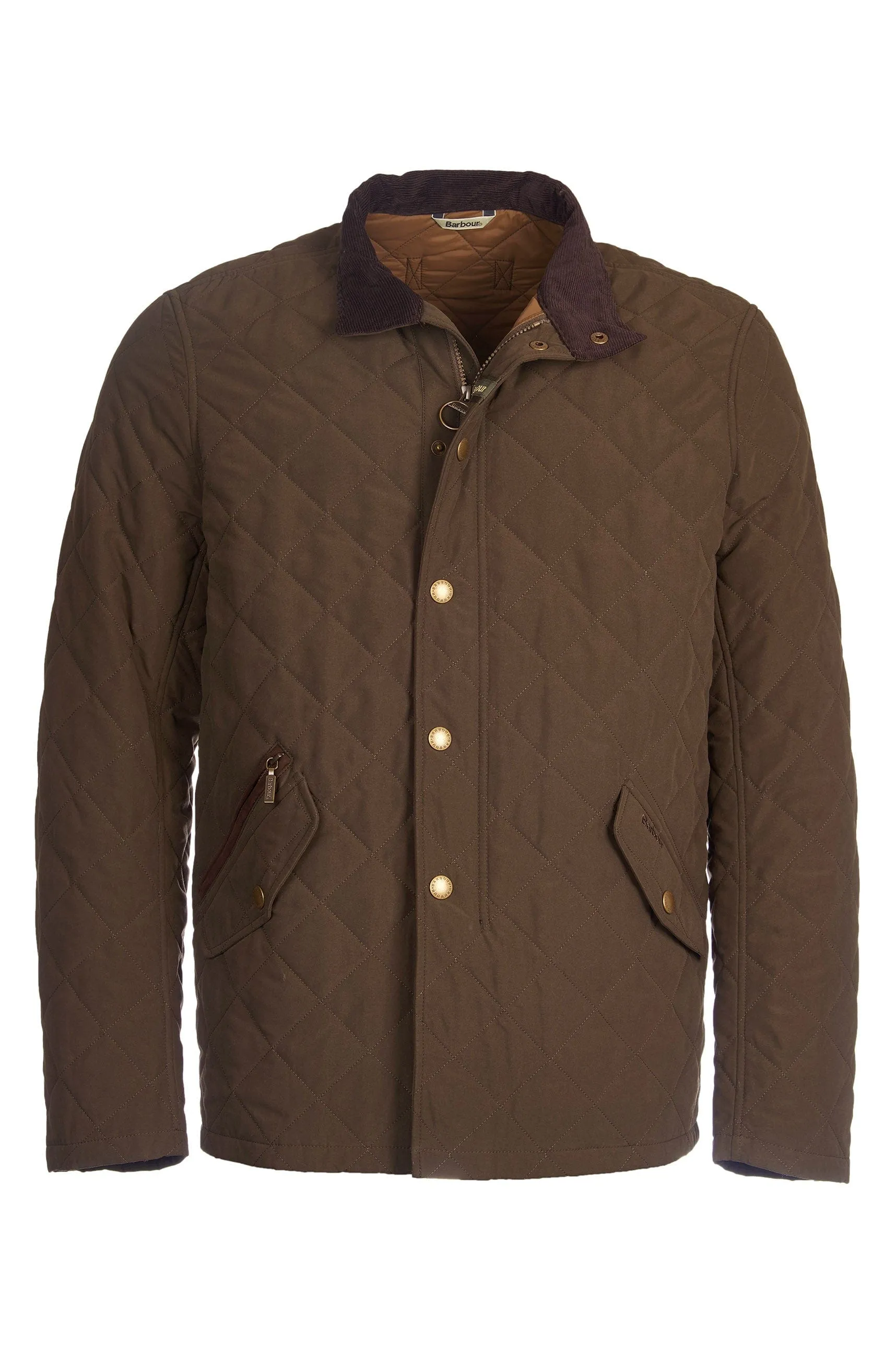 Shoveler Quilted Jacket - Dark Olive