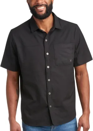 Spyder Mens Short Sleeve Button Down Shirts - Lightweight Stretch Ripstop Collared Wrinkle Free Dress Shirts for Men (S-XL)