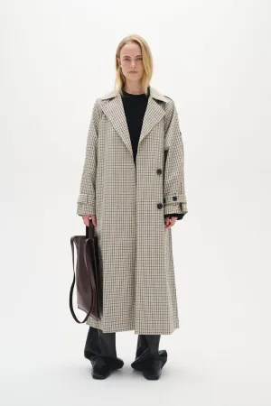 SS25 Inwear Umaya Check Trenchcoat