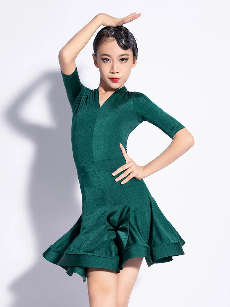 Summer Latin Competition Clothes Professional Performance Suits