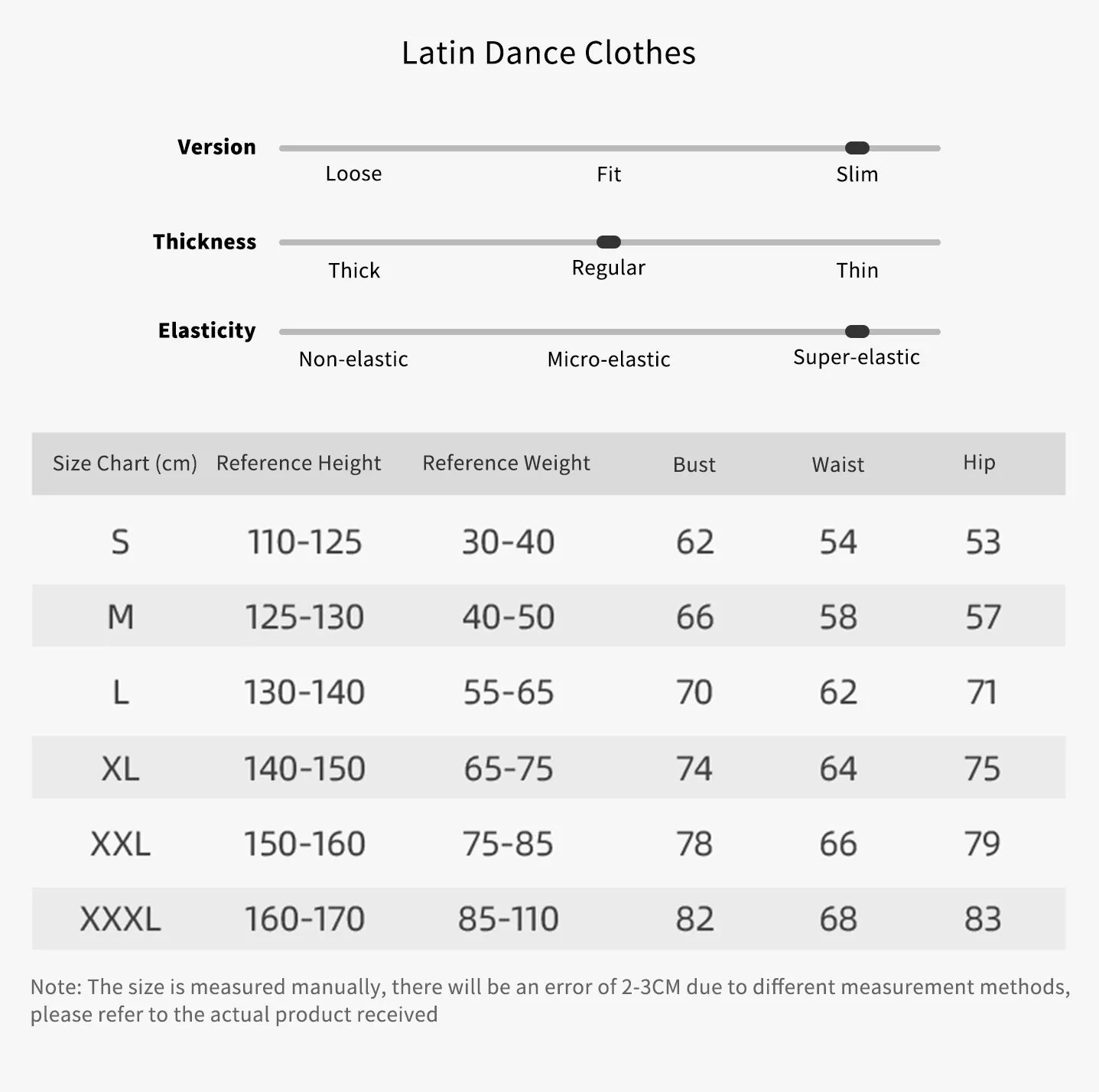 Summer Professional Performance Clothes Latin Competition Suits