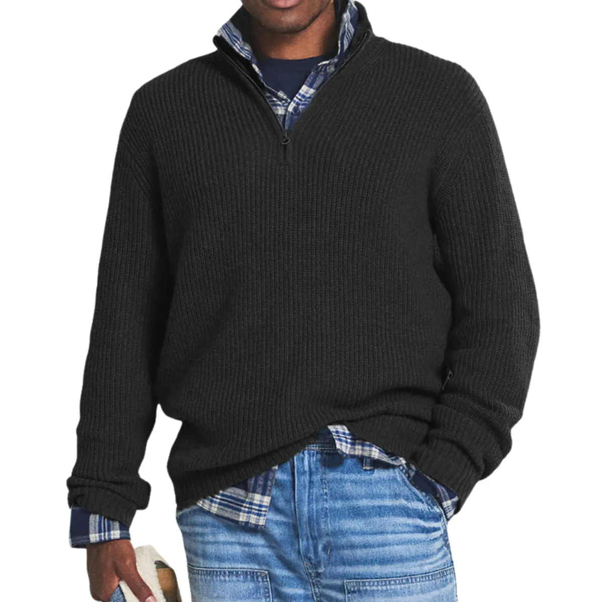 Thomas™️ | Quarter-zip Jumper