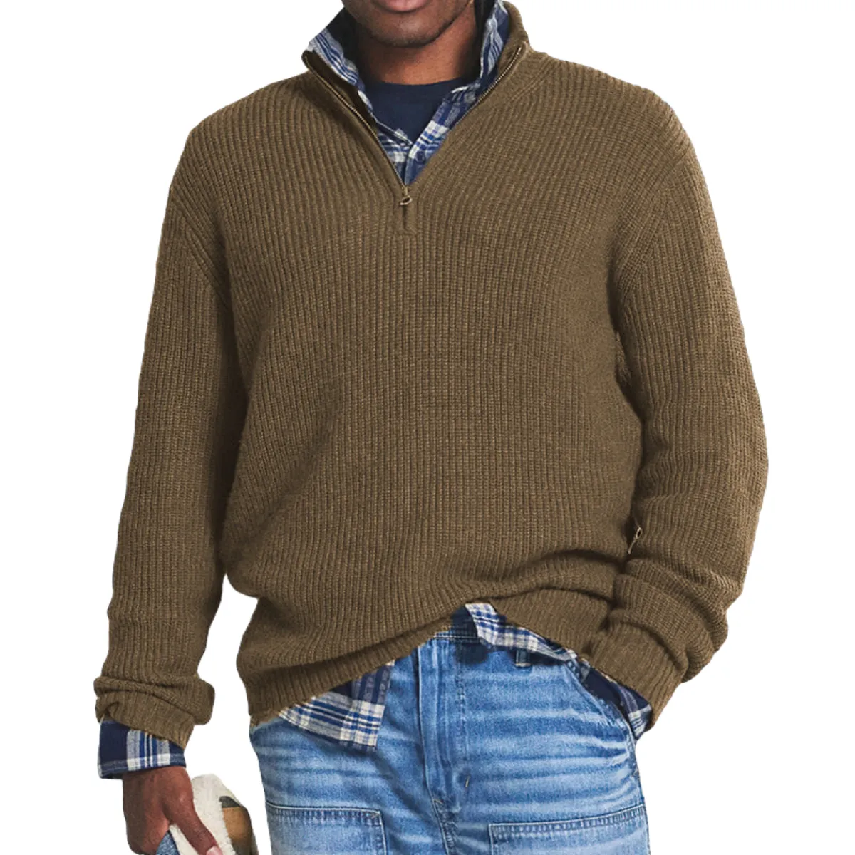 Thomas™️ | Quarter-zip Jumper