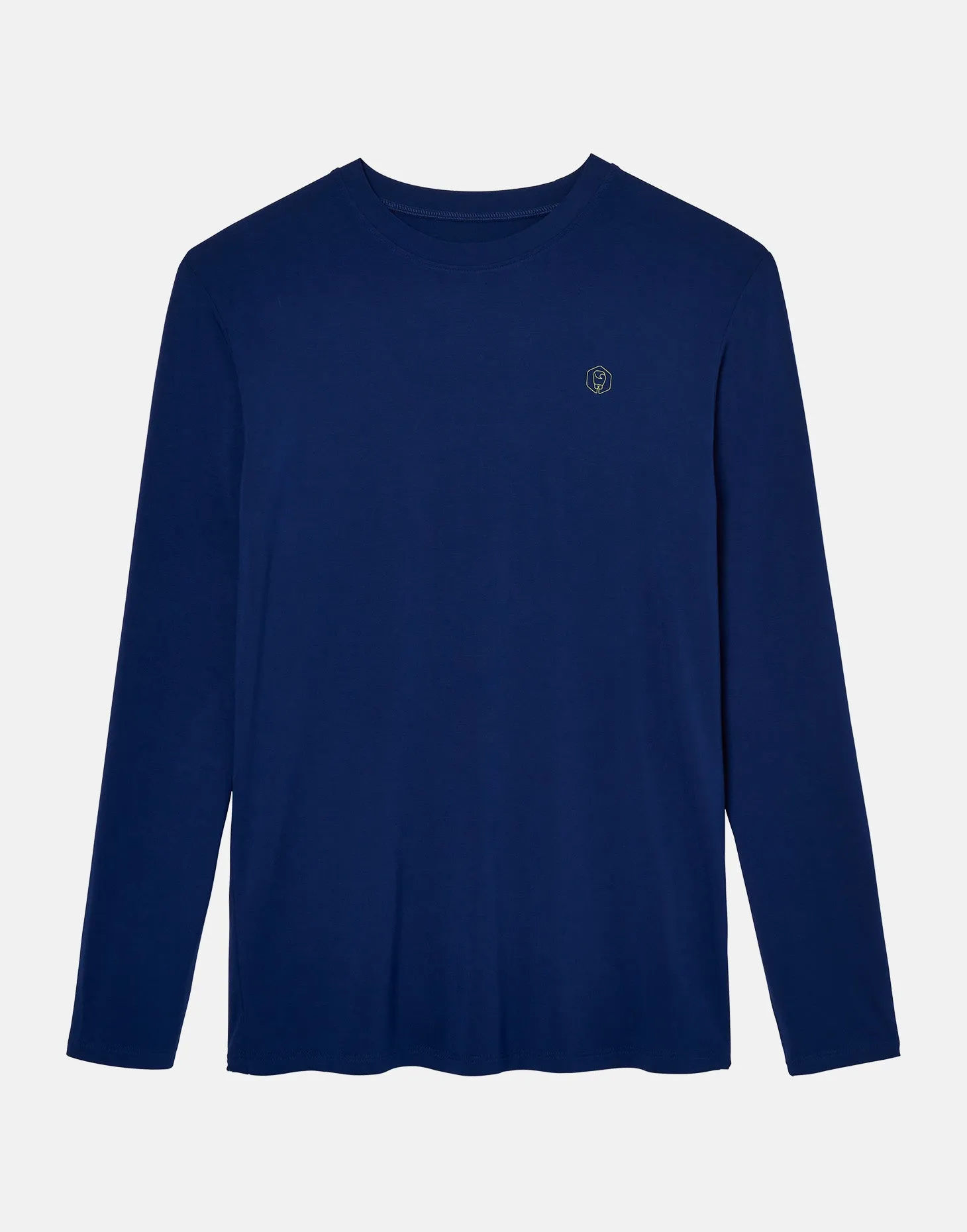 Two-pack Men's Bamboo Long Sleeve T-Shirts – Tarragon & Navy