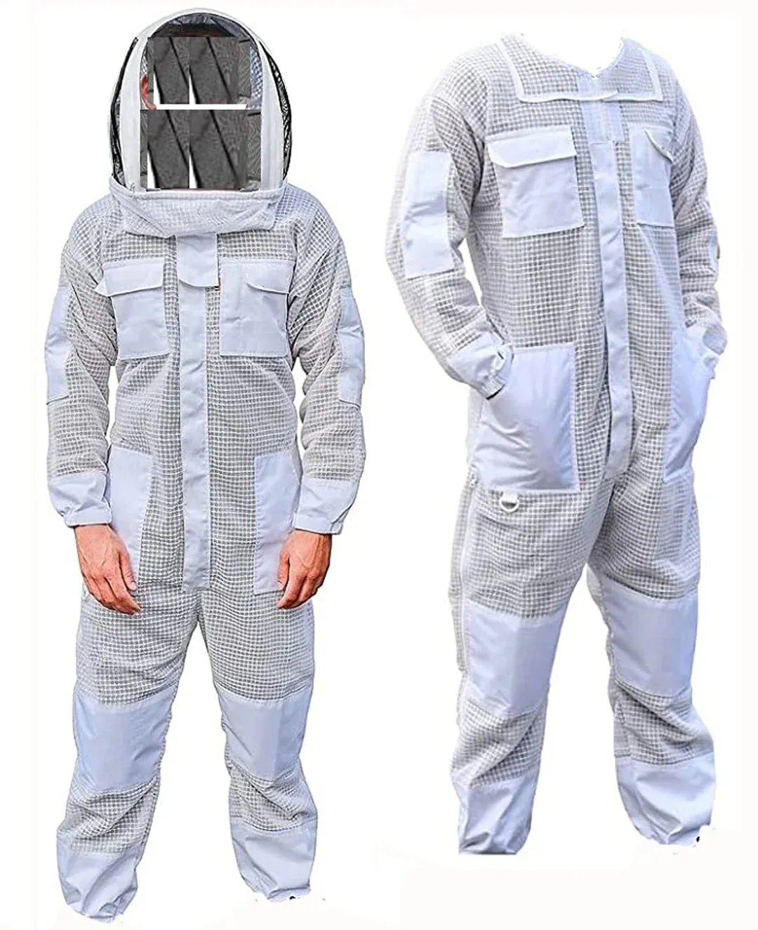 Ultimate Protection for Professional Beekeepers: The Ultra Ventilated Full Body Beekeeping Suit-033