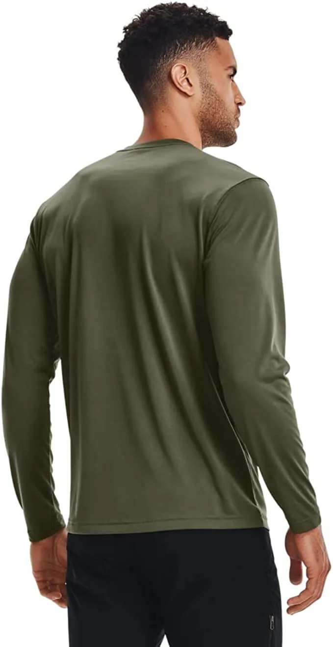 Under Armour Men's Ua Tac Tech Ls T Sports T-Shirt Made with Anti-Odour Technology, Gym Clothes with a Comfortable Fit Comfortable Fit